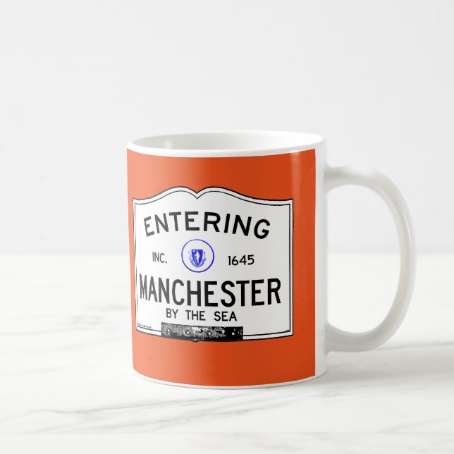 Entering Manchester By The Sea Coffee Mug (Right)