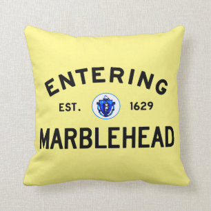 Entering Marblehead Cushion