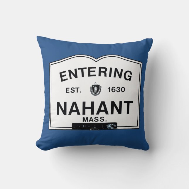 Entering Nahant Cushion (Front)