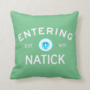 Entering Natick Cushion