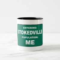 Entering Stokedville Population Me