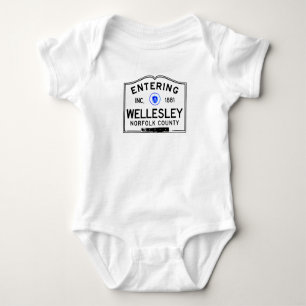 Entering Wellesley Baby Bodysuit
