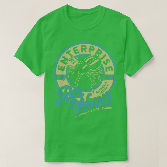 Enterprise Boll Weevils T-Shirt (Design Front)