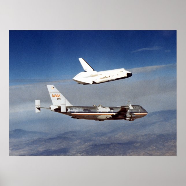 Enterprise In Flight Poster (Front)