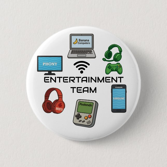 Entertainment Team Button (Front)