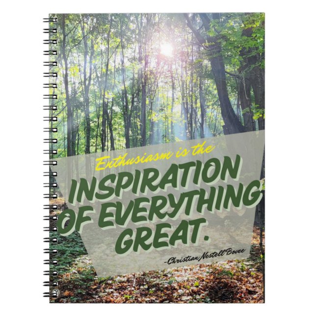 Enthusiasm Journal  (Front)