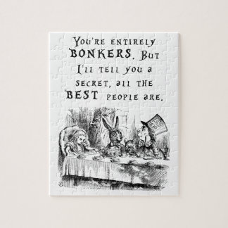 entirely bonkers A4 Jigsaw Puzzle