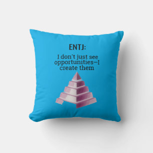 ENTJ: Creating Opportunities Cushion
