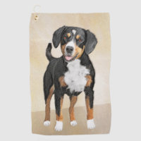 Entlebucher Mountain Dog Painting - Original Art
