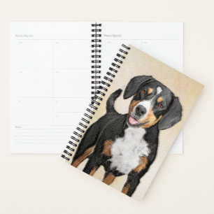 Entlebucher Mountain Dog Painting - Original Art Planner