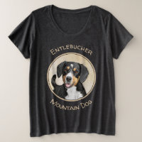 Entlebucher Mountain Dog Painting - Original Art