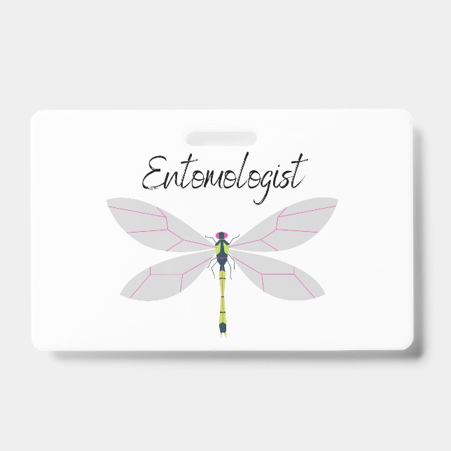 Entomologist Badge ID Badge (Front)