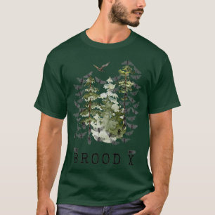 Entomologist Bug Lovers The Cicada Brood X T-Shirt