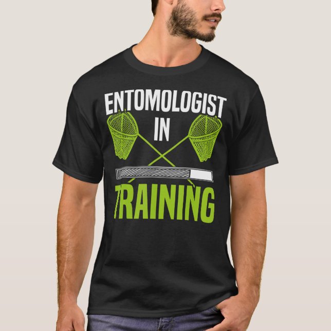 Entomologist In Training Bug Hunter Ladybug Butter T-Shirt (Front)