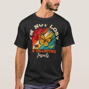 Entomologist Retro Vintage Entomology Collecting I T-Shirt