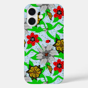Entomologists Bouquet Throw Blanket iPhone 16 Case
