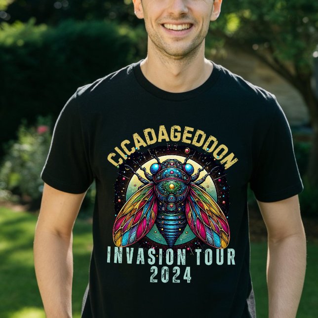 Entomology Cicada Fest 2024 Broods XIX & XIII Cica T-Shirt (Creator Uploaded)