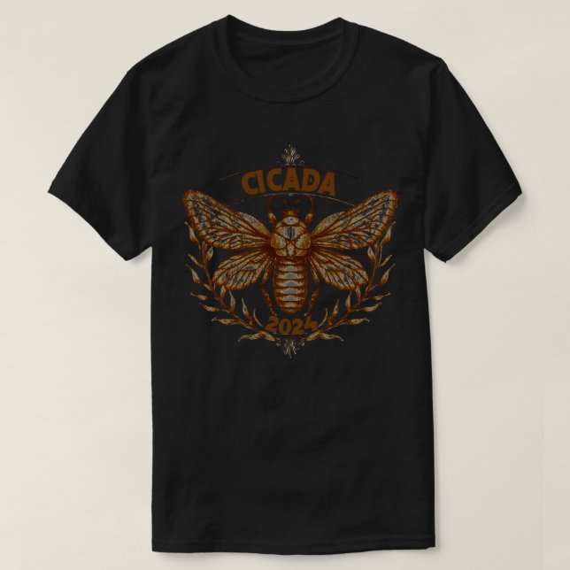 Entomology Cicada Lover Cicada Fest 2024 Broods XI T-Shirt (Design Front)