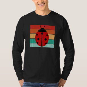 Entomology Entomologists Insect Retro Ladybug T-Shirt