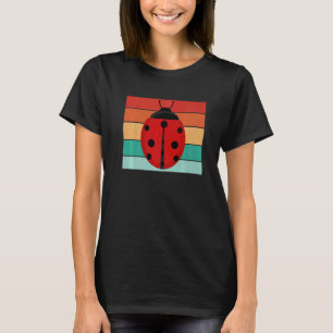 Entomology Entomologists Insect Retro Ladybug T-Shirt