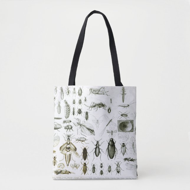Entomology Insects Tote Bag (Front)