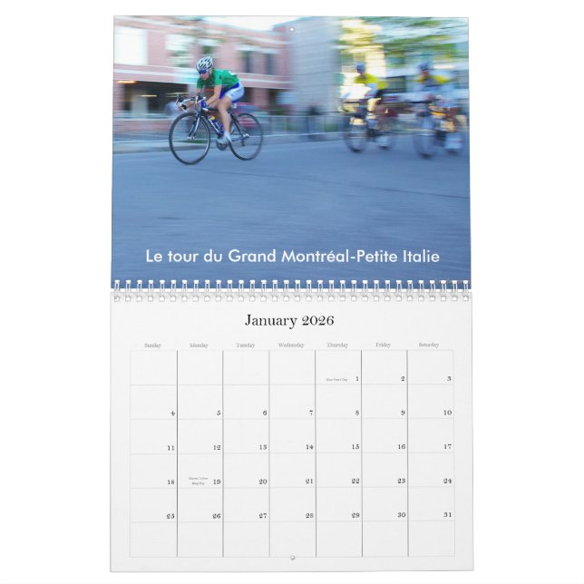 Entrainements et sorties 2011 #2 calendar (Jan 2026)