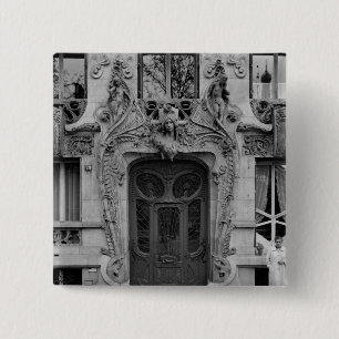 Entrance door to the apartments 2 15 cm square badge