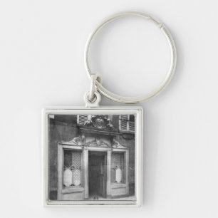 Entrance of a brothel in Paris Key Ring