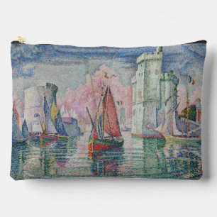 Entrance of La Rochelle Harbour, Paul Signac Accessory Pouch