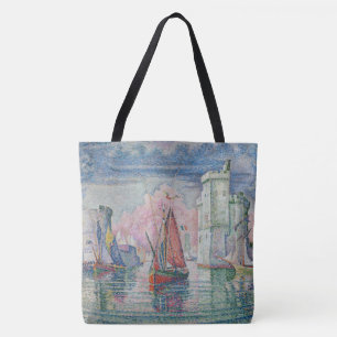 Entrance of La Rochelle Harbour, Paul Signac Tote Bag