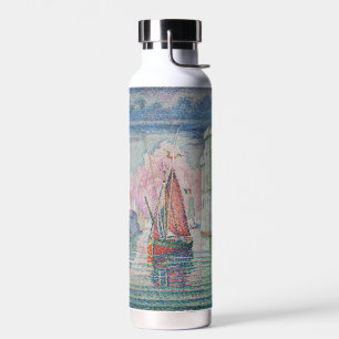 Entrance of La Rochelle Harbour, Paul Signac Water Bottle