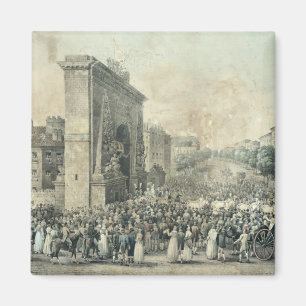 Entrance of Louis XVIII through Porte Magnet