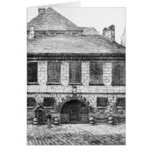Entrance of the prison 'La Petite Force'