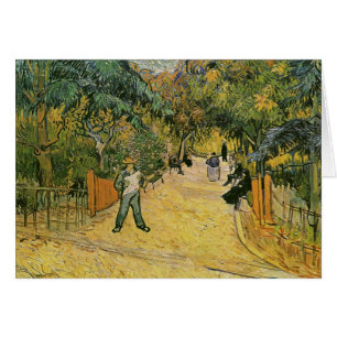 Entrance, Public Park in Arles Van Gogh Fine Art