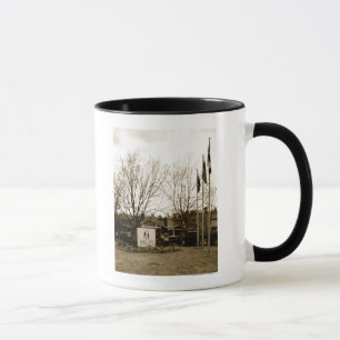 Entrance Sign and Lodge View Mug