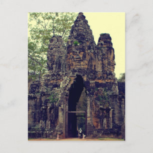 Entrance to Angkor Wat III Postcard
