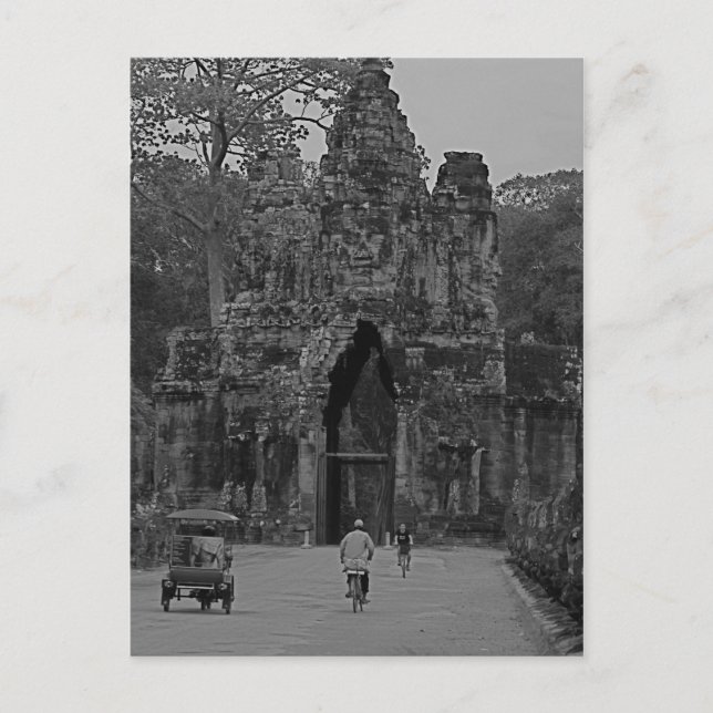 Entrance to Angkor Wat Postcard (Front)