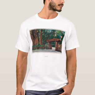 Entrance to Big Trees Park, Santa Cruz County T-Shirt
