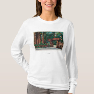 Entrance to Big Trees Park, Santa Cruz County T-Shirt