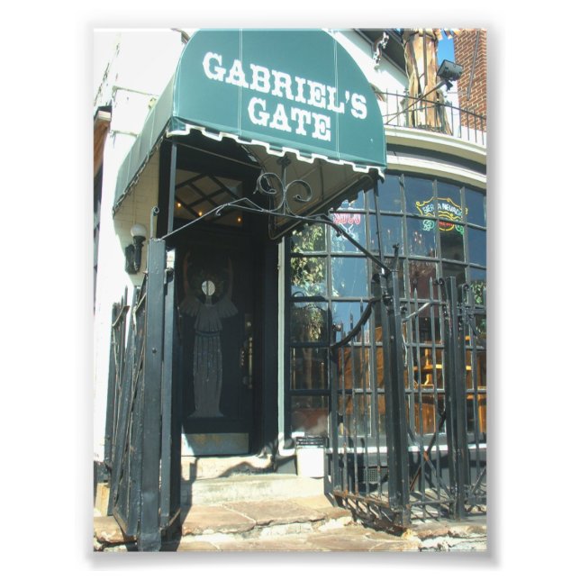 Entrance to Gabriel's Gate in Buffalo NY Photo Print (Front)