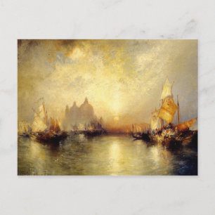 Entrance to the Grand Canal, Venice Postcard