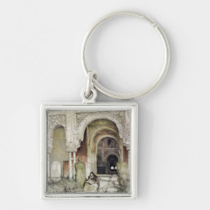 Entrance to the Hall of the Two Sisters (Sala de l Key Ring