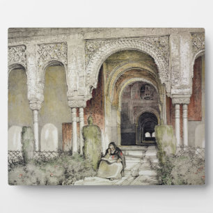 Entrance to the Hall of the Two Sisters (Sala de l Plaque
