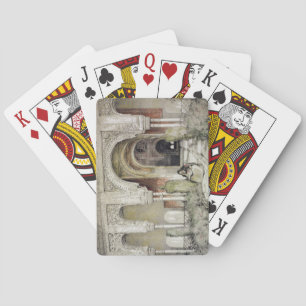 Entrance to the Hall of the Two Sisters (Sala de l Playing Cards