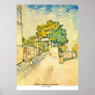 Entrance to the Moulin de la Galette by van Gogh Poster