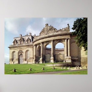 Entrance to the stables poster