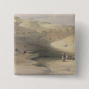 Entrance to the Valley of the Kings 15 Cm Square Badge