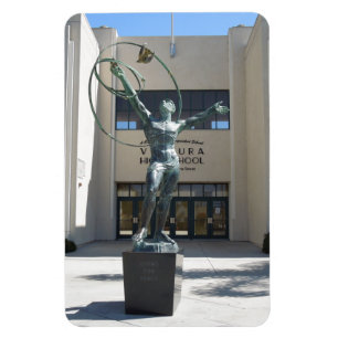 Entrance, Ventura High School, California Magnet