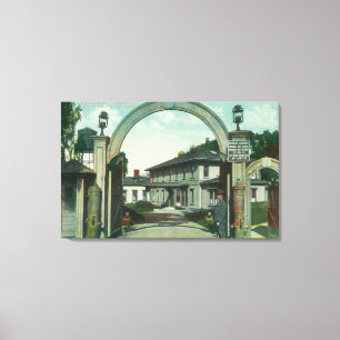 Entrance View to Ft. Mason Showing General's Canvas Print