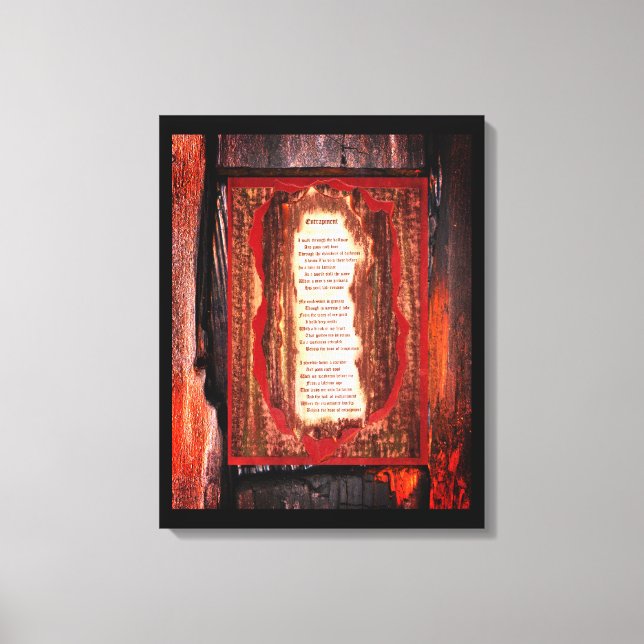 Entrapment Canvas Print (Front)